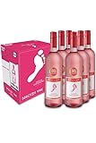 Barefoot White Zinfandel, Californian Rosé Wine, 6x 750ml bottles