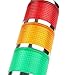 DC12V 24V AC110V 220V Industrial Multilayer Stack Light LED Signal Alarm Caution Light for Machinery Alarm Tower lamp LTA(3 Layer AC110-220V)