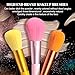 BS-MALL Children Makeup Brushes Colorful 12 Pcs Makeup Brush Set Foudation Concealer Blush Eyeshadow Brush