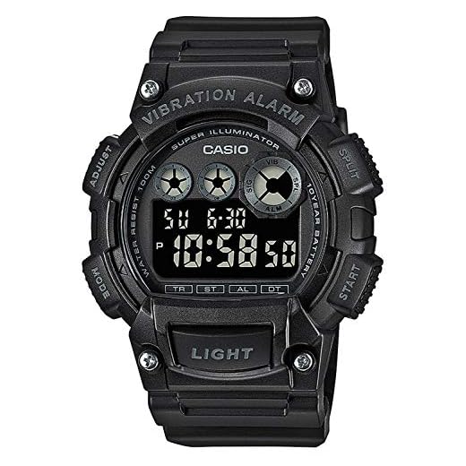Casio Reloj Digital para Hombres de Cuarzo con Correa en Resina W-735H-1BVEF