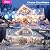 2 in 1 Snowflake Christmas Projector Lights Outdoor, Double Head Dynamic Snow Projector Light, Waterproof Holiday Decorative Lighting for Halloween Xmas Holiday Wedding Indoor Garden Patio