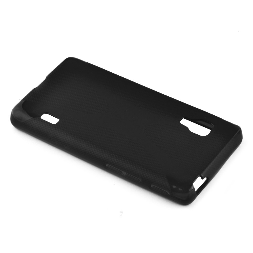 Cadorabo Custodia per LG Optimus G PRO in Lila Orchidea - Morbida Cover Protettiva Sottile di Silicone TPU con Bordo Protezione - Ultra Slim Case Antiurto Gel Back Bumper Guscio