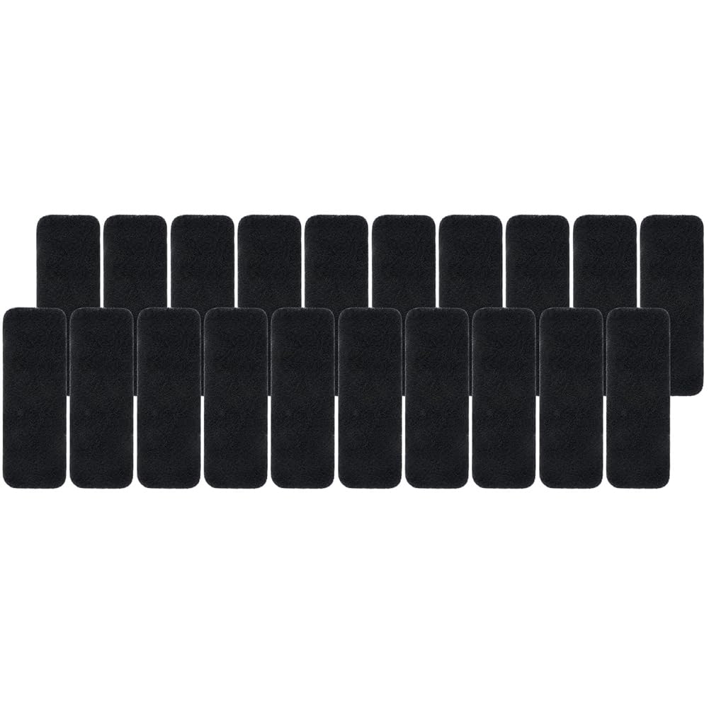 CTRLZS 20 Pcs Ceiling Fan Air Filters Air Purifier Filter Pad Fan Air Purifier Pads Coconut Carbon Ceiling Fan Air Filter