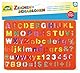 Lena 65774 - Zeichenschablonen Set Alphabet, Zahlen und Zeichen, Malset mit Farbvorlagen und 2 Schablonen a 26 x 19 cm mit Buchstaben, Zahlen, Rechenzeichen und Formen, Lernset für Kinder ab 3 Jahre