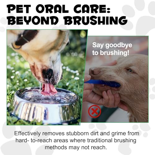 Image of Oral Spray Dog Mouthwash, Perfect Solution for Dog Oral Care uses More naturalingredients Aloe Vera Extract, Green Tea Extract etc, Advanced Easy-to-Use Oral Care Solution, Promote Dental Health