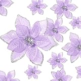 Photo Gallery cindeer 36 fiori di stella per albero di natale poinsettia per decorazioni natalizie fiori artificiali di natale glitterate con clip ornamenti di capodanno matrimonio 4, 6, 9 pollici (viola) Photo Gallery cindeer 36 fiori di stella per albero di natale poinsettia per decorazioni natalizie fiori artificiali di natale glitterate con clip ornamenti di capodanno matrimonio 4, 6, 9 pollici (viola)
