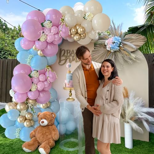 Kit arche de ballons facile à monter pour décoration anniversaire chic