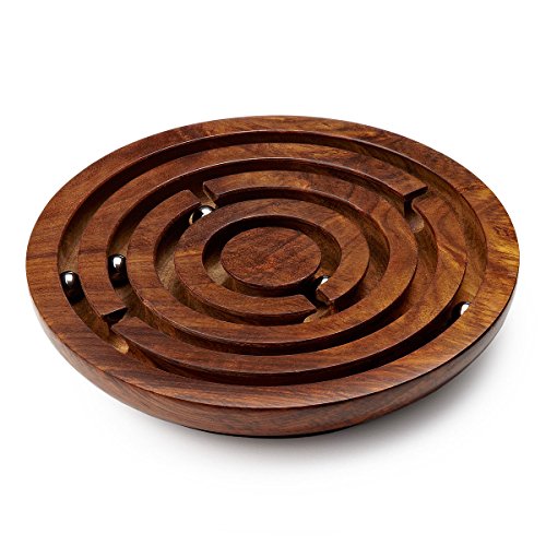 Juego de Laberinto de Madera 4 pulgadas miniatura 1