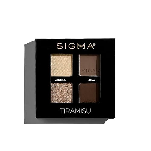 Miniatura 9 de Sigma Beauty Paleta de sombras de ojos cuádruple sombra de ojos de maquillaje cuádruple con una fórmula suave y sombras construibles y mezclables