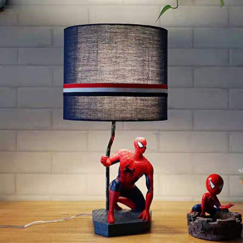 RANDM Spiderman Children's Room Lampada da Tavolo
