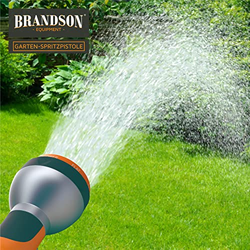 Gartenbrause Brandson mit 7 Sprühprofilen für Gartenschläuche