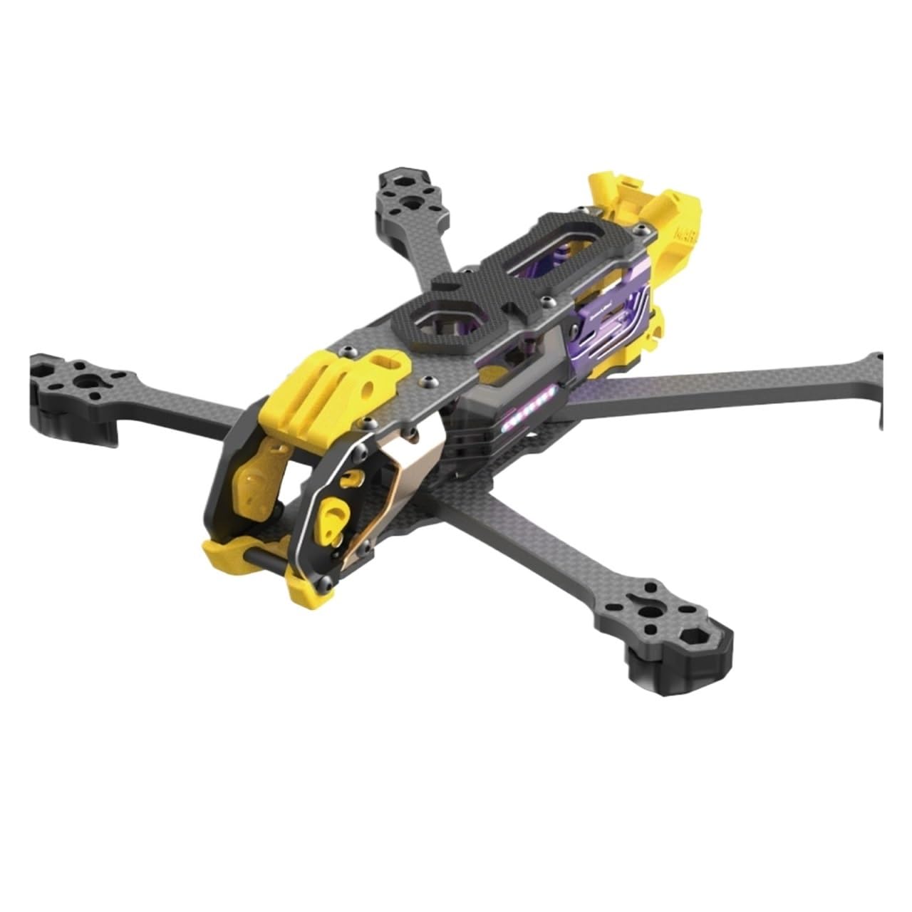 Compatibile con SpeedyBee Mario 5, kit drone FPV in fibra di carbonio 3K da 227 mm for costruzione fai da te(XH Pro Version)