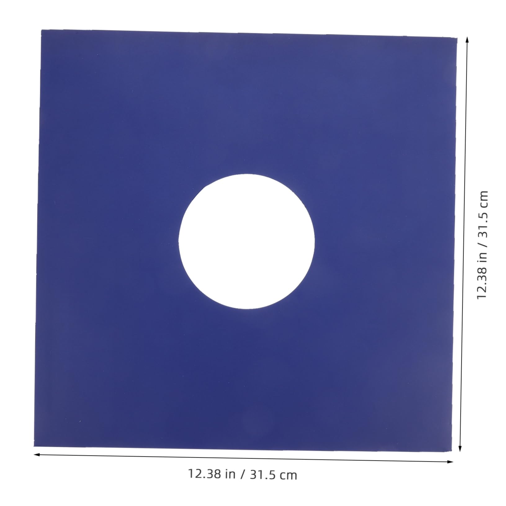 Levemolo Custodia Giacca per Vinile in Carta Kraft Blu da 12 Pollici, Resistente e Non Facile da Strappare, Set da 10 Pezzi per Proteggere Dischi in Vinile e Mantenere Puliti i Tuoi Dischi
