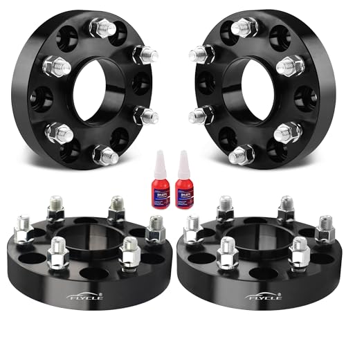 Image of FLYCLE 1.25 inch 6x5.5 Wheel Spacers for 1999-2026 Chevy Silverado 1500