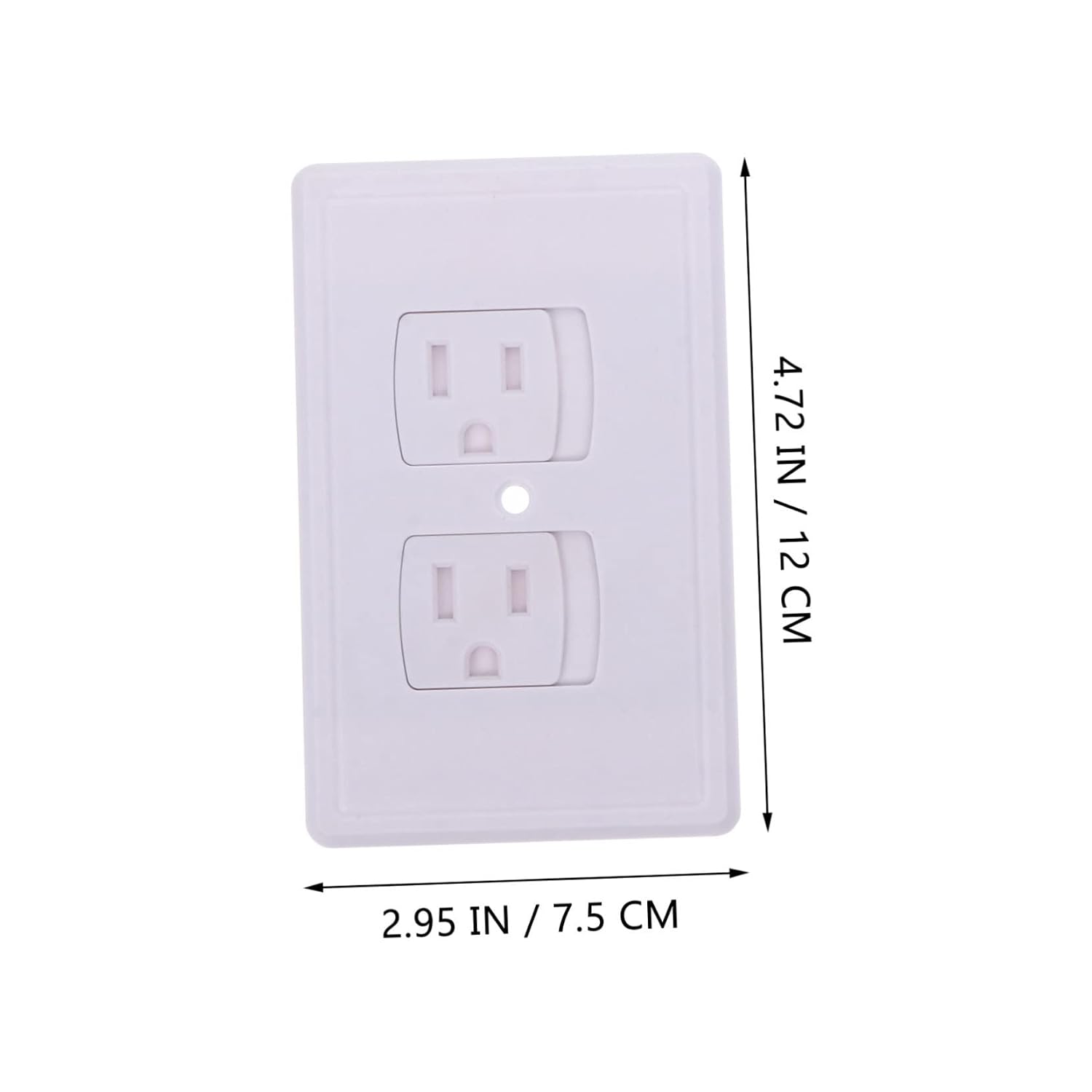 4pcs Safety Outlet Covers Automatic Closing Protectors for Childproofing Installation and Secure Design for Safety image 4
