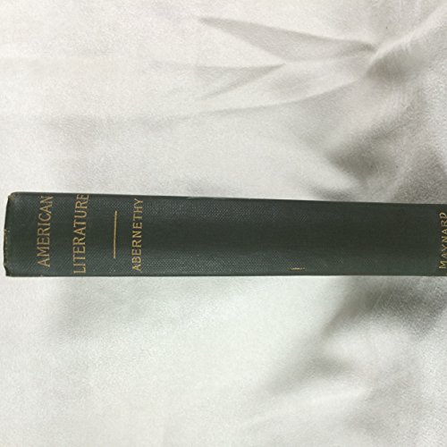 American Literature B004BN2WCQ Book Cover