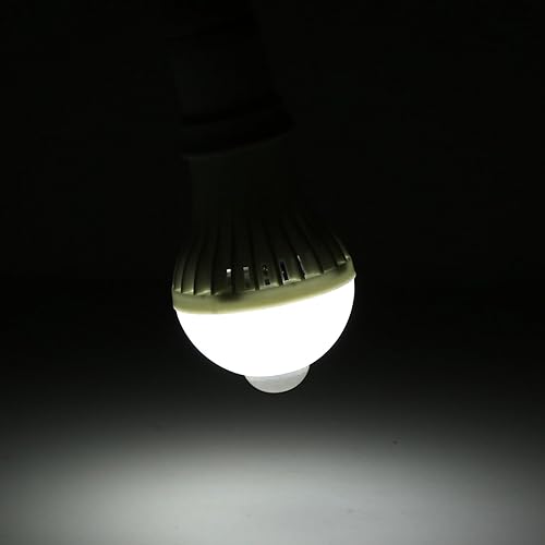 Miniatura 4 de Keenso Bombilla con sensor de movimiento E27 de 7 W, bombillas LED PIR con sensor infrarrojo inteligente, luz nocturna de encendido/apagado