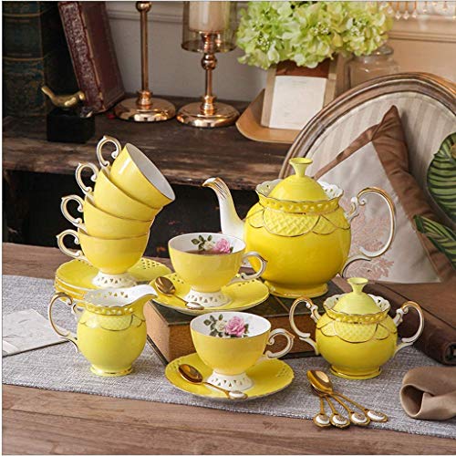 Tetera japonesa, Conjuntos de té con tetera, tazas de café Conjunto de café Cerámica Treado de té de cerámica Hogar…