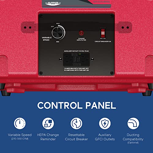 Image of ALORAIR Air Scrubber HEPA with 3 Stage Filtration, 10-Year Limited Warranty