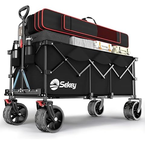 Sekey 300L Ultra-Large Folding Trolley Cover