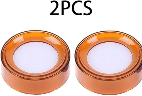 Miniatura 5 de TOSSPER Humedecedor de esponja húmeda para dedos, 2 unidades, para dinero, cajero, banco, conteo, documentos, billetes de dólar, marrón, 2 unidades