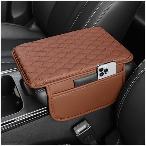 GTLM Microfiber Leather Car Armrest Cover Cover