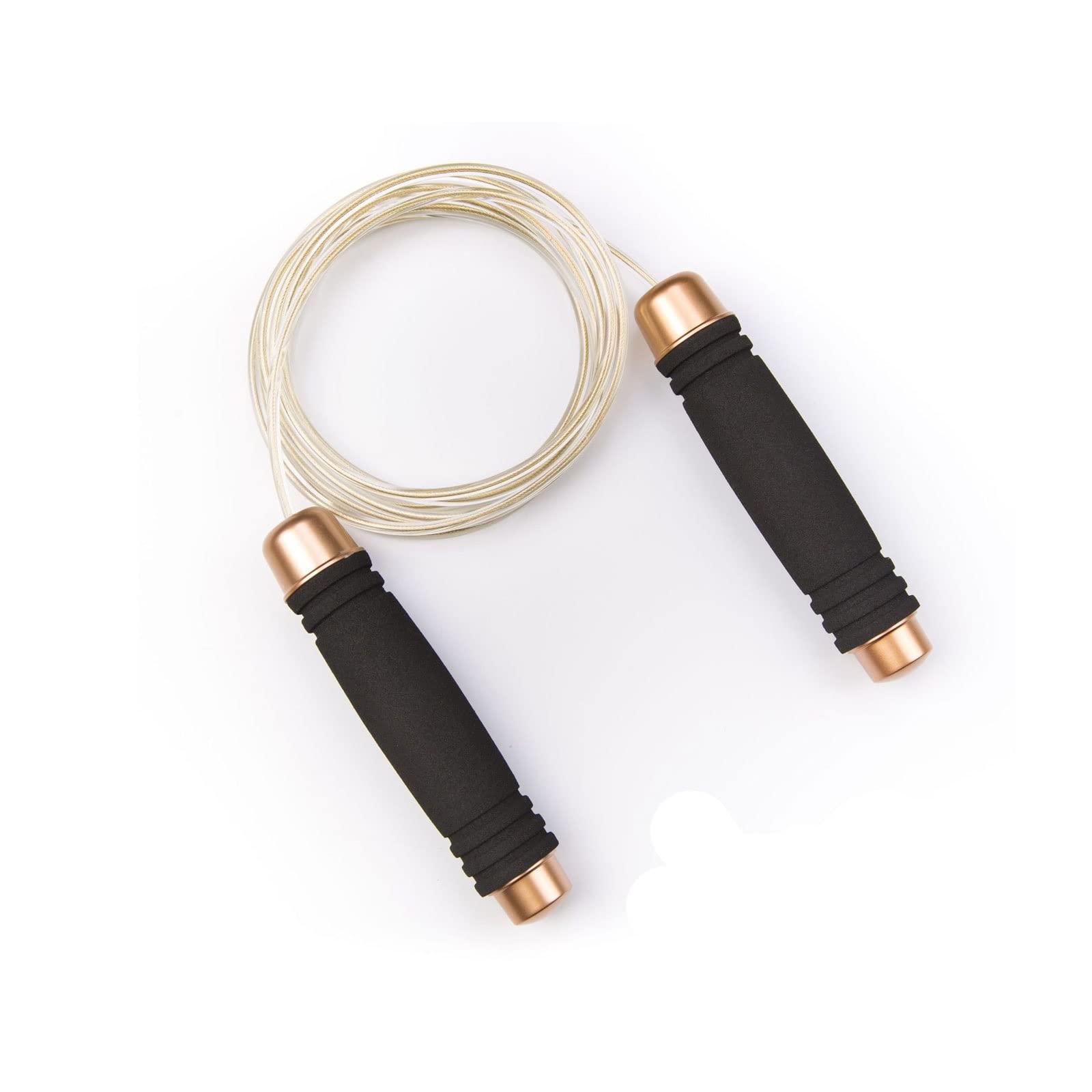 XIANGFATS Cuerda Saltar Adulto Fitness omitiendo el rodamiento de Cuerda Carga de Acero Jump Rope Estudiante Sports Entrenamiento Sking Rope Competencia (Color : Wine Red)