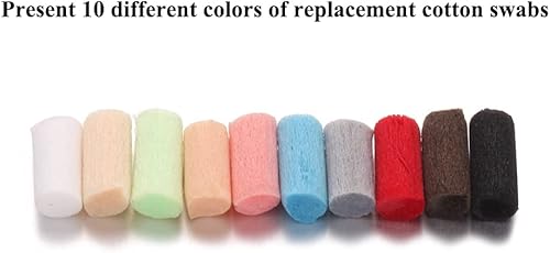 Miniatura 7 de Pulsera difusora de aceites esenciales de aromaterapia de acero inoxidable 316L con patrón ajustable de aroma con 10 varillas de recambio, pulsera