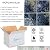 AquaTiles Porcelain Mosaic Tile Steel Blue for Swimming Pool Tile Spa Bathroom Waterline Walls 6" x 6" (5 Square Feet)