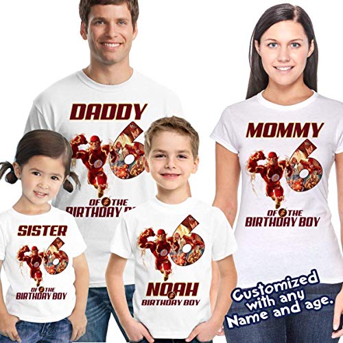 the flash birthday shirt