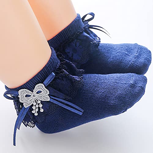Baby Girl Lace Socks Princess Socks Dress Socks for Newborn Infant and Toddlers Gift Set2