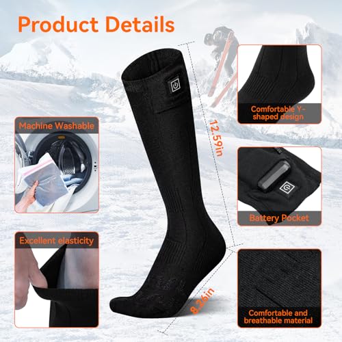 Deorfgo Heated Socks For Men Women thumb #4