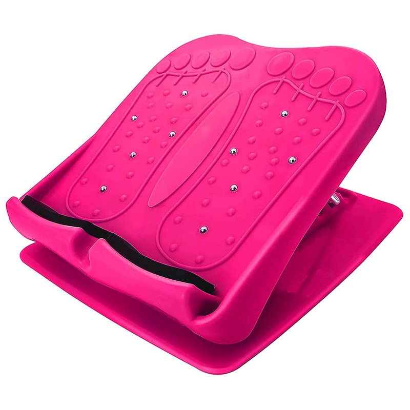 FirstFit Adjustable Balance Board, Calf Stretcher, Portable and Non-Slip Incline Slant Board for Foot Stretcher, Leg Stretcher and Under Desk Footrest - Size (26 x 28.5 x 8cm) Green-image-41