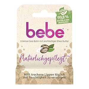 Bebe Natural cuidado Intense Care Balm, lápiz de cuidado de labios, 4,9 g
