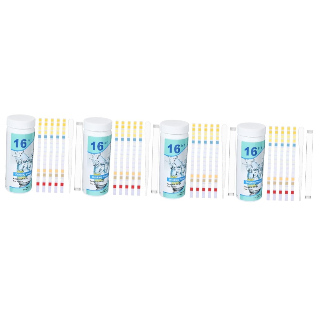 400 Pezzi Di Carta Per Test Di Qualità Dell'Acqua Strisce Reattive Per L'Acqua Strisce Reattive Per Acqua Potabile Prova Di Acqua Potabile Kit Per Il Test Dell'Acqua Strisce