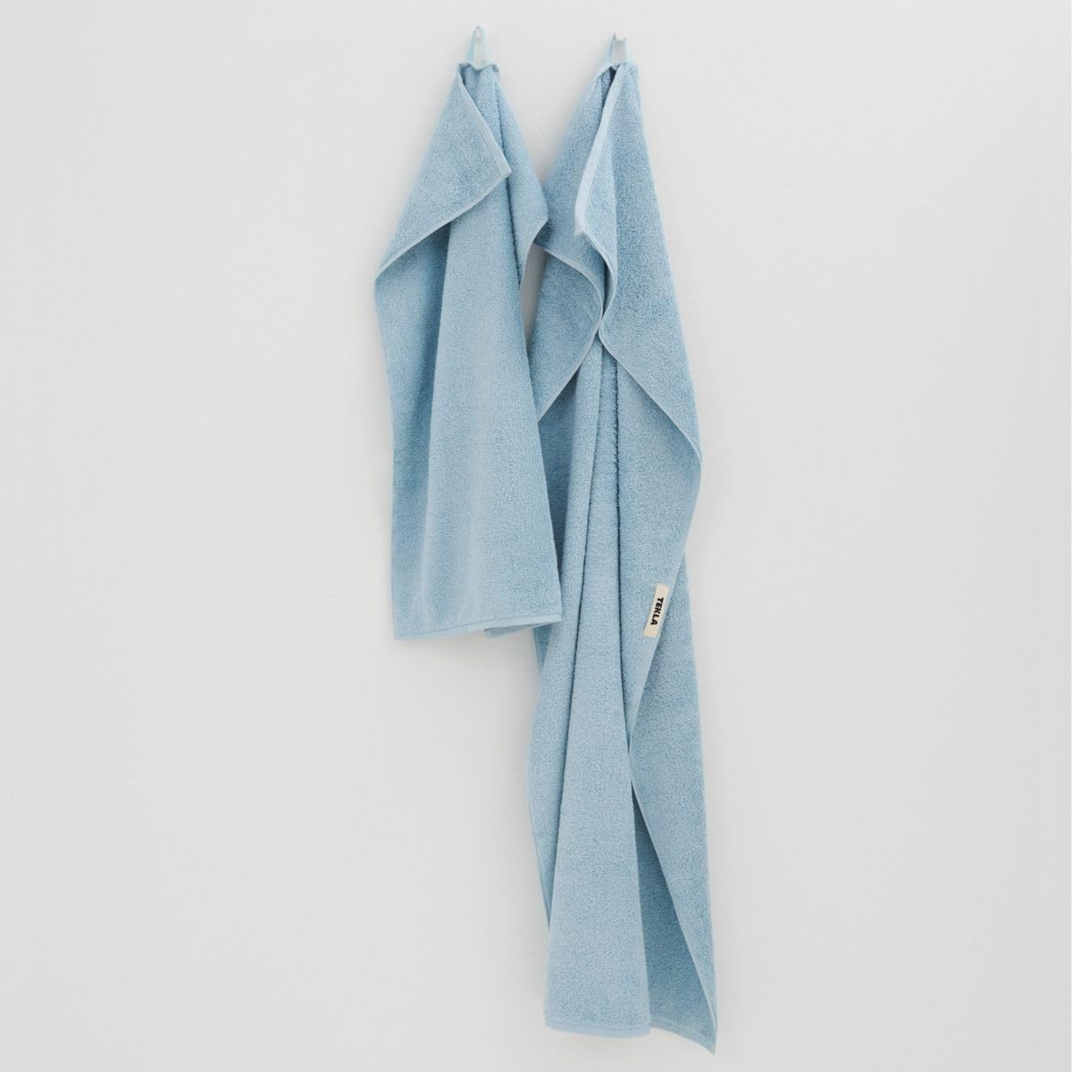 Amazon｜[テクラ]バスタオル 100×150cm ライトブルー AQUA BATH SHEET