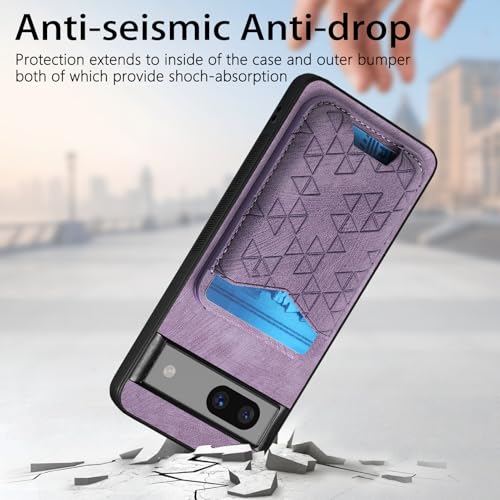 Coque Pixel 7A Asuwish Violet FGAZZJ US antichoc silicone protection intégrale - 7