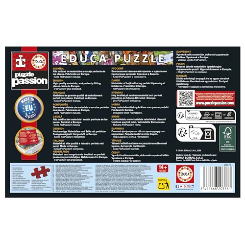 Puzzle EDUCA Gaudí Collage Miniature 1000 pièces - vue 3