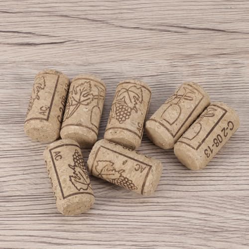 100 tapones de corcho elástico para botellas de vino y decoración de cocina 7