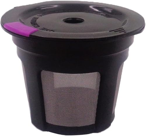 Cestas de filtro reutilizables de café K-Cup, filtros de cápsulas de café reutilizables de ajuste universal, tazas K recargables de micromalla