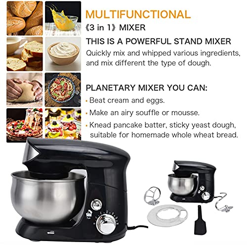 Küchenmaschine, Teigmixer EU Stecker 220V Elektrisch für Ei für Küche für Milchschaum – Bild 7