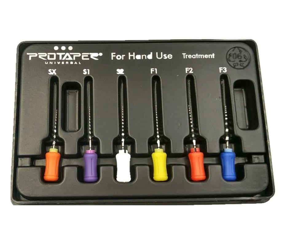 Dental Hand protaper files Root Canal Shaping and Finishing filies Dental Hand Files protaper Sx to f3 size 21 mm-image-46