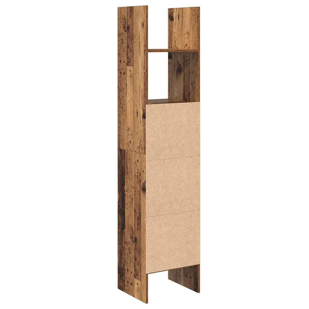 Generisch Bücherregal Altholz 40 x 35 x 180 cm Holzwerkstoff,Möbel,Regalsysteme,Bücherregale Bücherschränke-875439