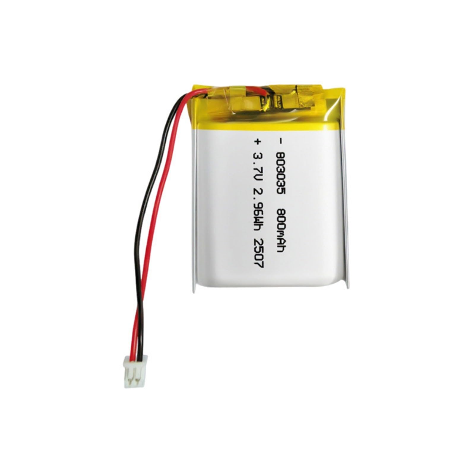 803035 800mAh 3.7V 1.25 Prise 1PCS