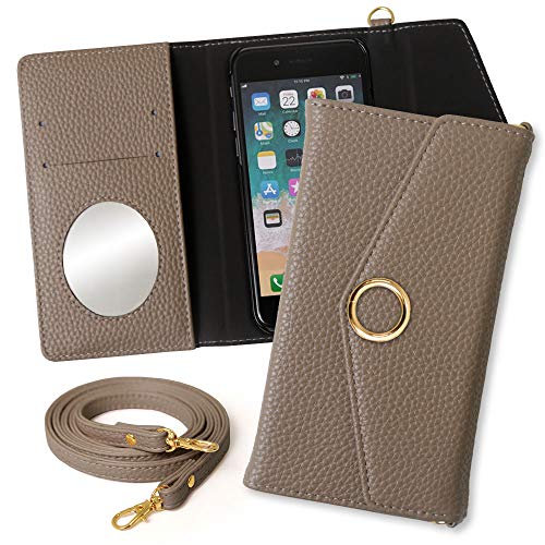 COVERARY �݊��i/���� Redmi Note 15 Pro+ 5G �P�[�X �蒠�^ �X�}�z�P�[�X 1���� �u���E�� �S�@��Ή� �O�܂� ���^�[�^ �V�����_�[ �X�g���b�v 100061822