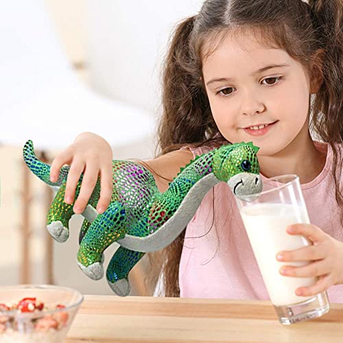 Build Me Plush Dinosaur Stuffed Animal Set Of 4 Soft Dinosaurs, 12" Stuffed Dinosaur Set Includes T-Rex Brachiosaurus Stegosaurus And Triceratops Toys For Boys #TOP3