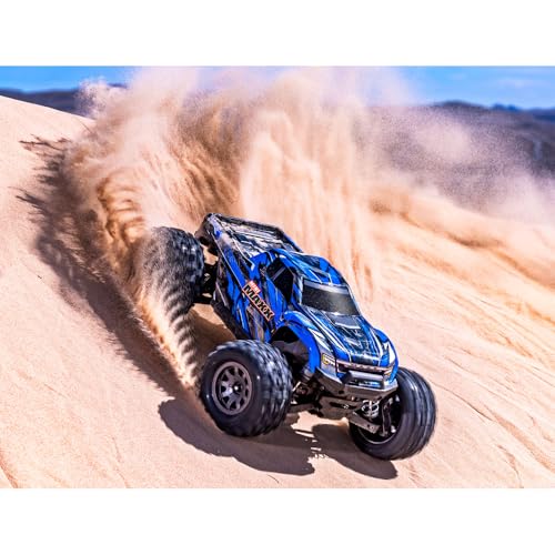 107154-1BLUE Traxxas Mini Maxx BL-2S - Blue