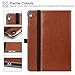 Ztotop Case for iPad Pro 9.7 Inch 2016, Premium PU Leather Business Folding Stand Folio Cover with Auto Wake/Sleep and Multiple Viewing Angles for iPad Pro 9.7'' 2016 Release,Brown