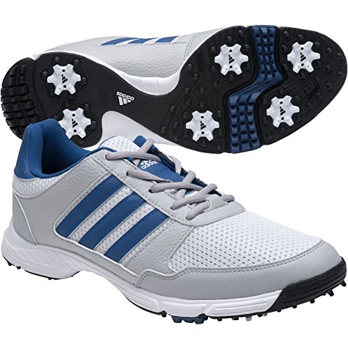 Image of adidas Mens Tech Response 3 Golf Sneakers Shoes - Grey