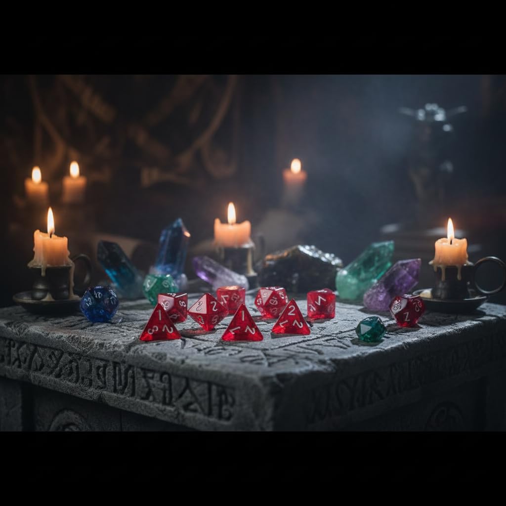 Set di 15 dadi rossi D4 a quattro lati, 2 cm, accessori per giocatore di dadi RPG, durevoli e utili, giochi di dadi, giochi, giocattoli